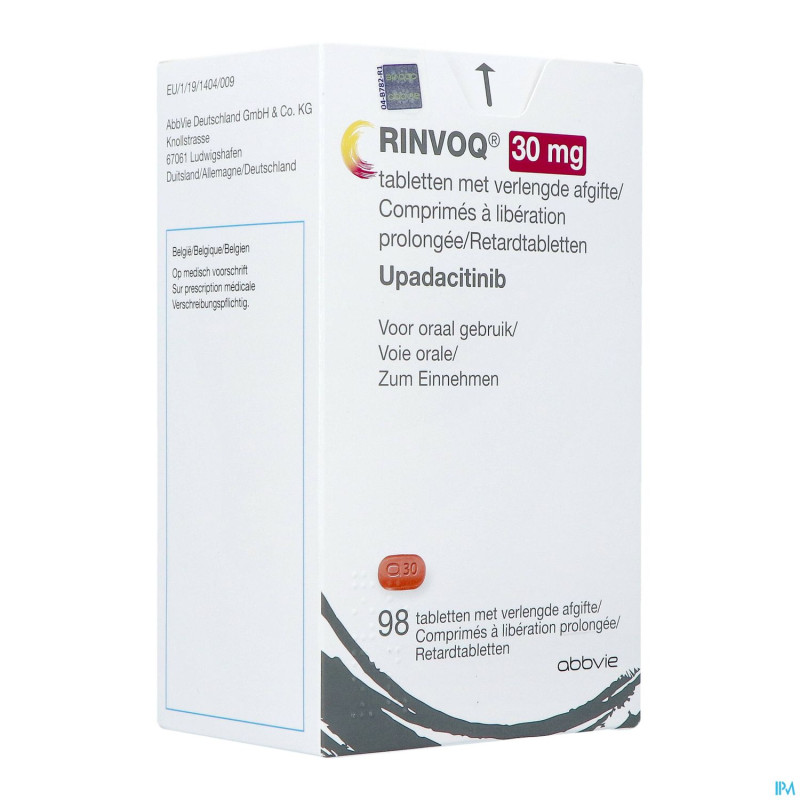 Rinvoq 30mg liberation prolongee comp  98