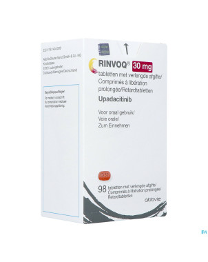 Rinvoq 30mg liberation prolongee comp  98