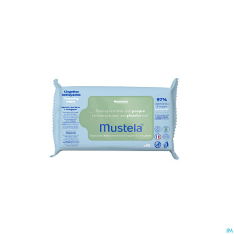 Mustela ch lingettes nettoyantes 60