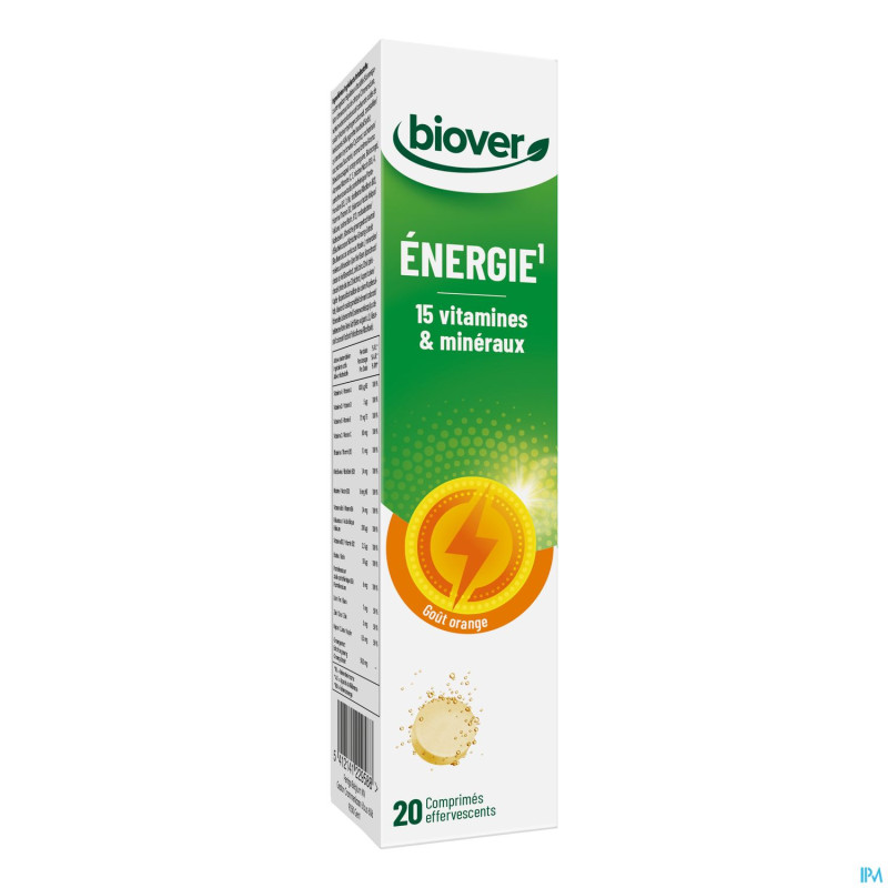 Biover energy boost comp efferv. 20