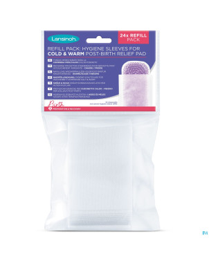 Lansinoh recharge serviette apais. froid/chaud  24