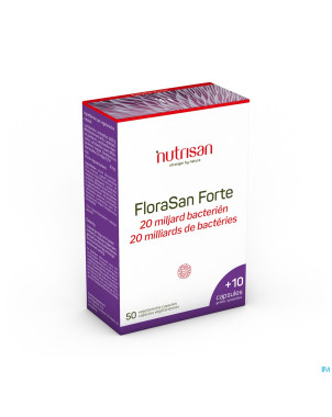 Florasan forte    v-caps 50+10    nutrisan