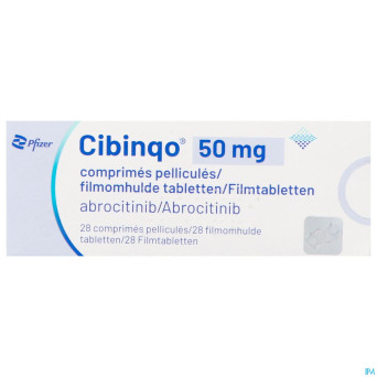 Cibinqo  50mg comp pell  28 x  50mg