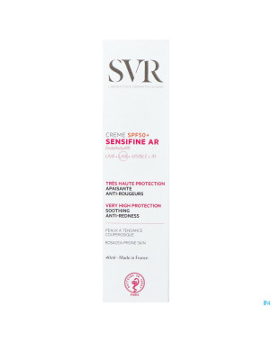Svr sensifine ar creme ip50+    tube 40ml