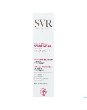 Svr sensifine ar creme ip50+    tube 40ml