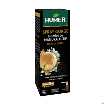 Humer spray gorge miel manuka actif    20ml
