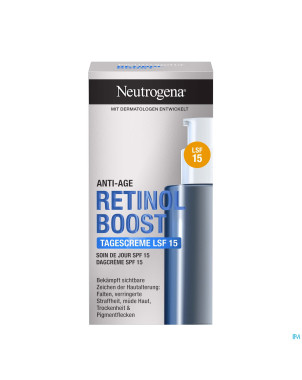 Neutrogena retinol boost creme jour ip15    50ml