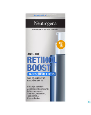 Neutrogena retinol boost creme jour ip15    50ml