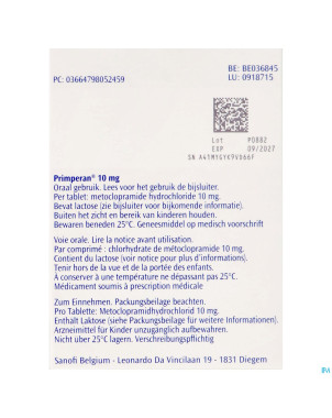 Primperan 10mg comp  40 x 10mg