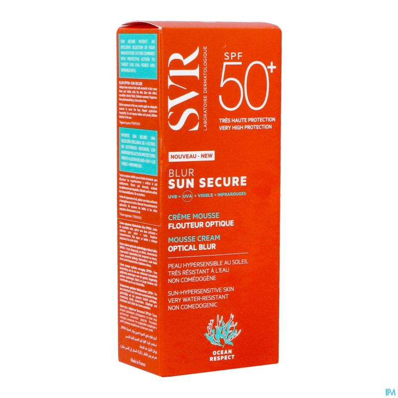 Svr sun secure blur spf50 50ml nf rempl.3435054