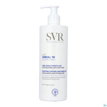 Svr xerial 10 lait corps fl pompe 400ml nf