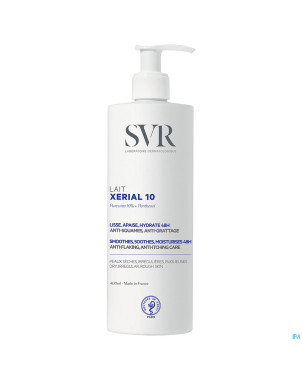 Svr xerial 10 lait corps fl pompe 400ml nf