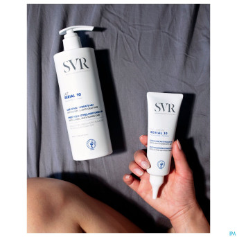 Svr xerial 10 lait corps fl pompe 400ml nf