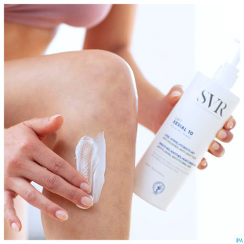 Svr xerial 10 lait corps fl pompe 400ml nf