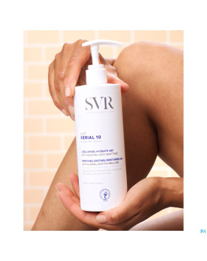 Svr xerial 10 lait corps fl pompe 400ml nf