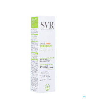 Svr sebiaclear creme spf50 40ml