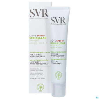 Svr sebiaclear creme spf50 40ml