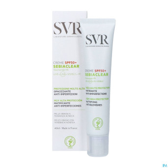 Svr sebiaclear creme spf50 40ml