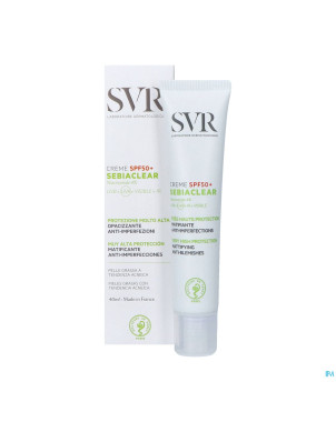 Svr sebiaclear creme spf50 40ml