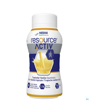 Resource activ vanille tropicale    4x200ml