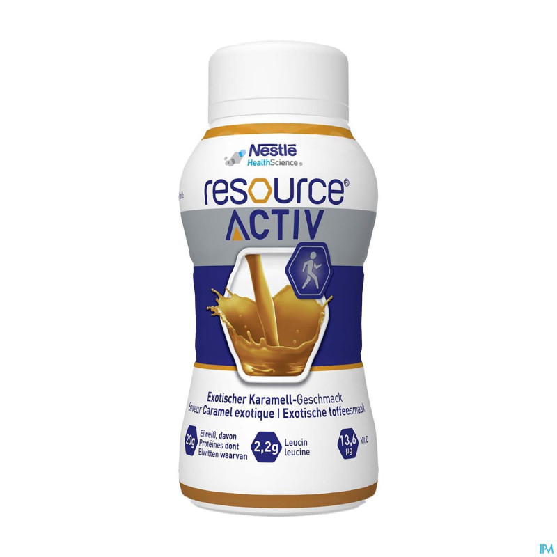 Resource activ caramel exotique    4x200ml