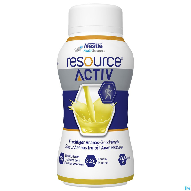 Resource active ananas    4x200ml