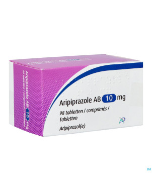 Aripiprazole ab 10mg comp  98 x 10mg