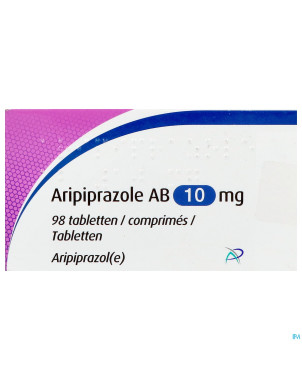 Aripiprazole ab 10mg comp  98 x 10mg