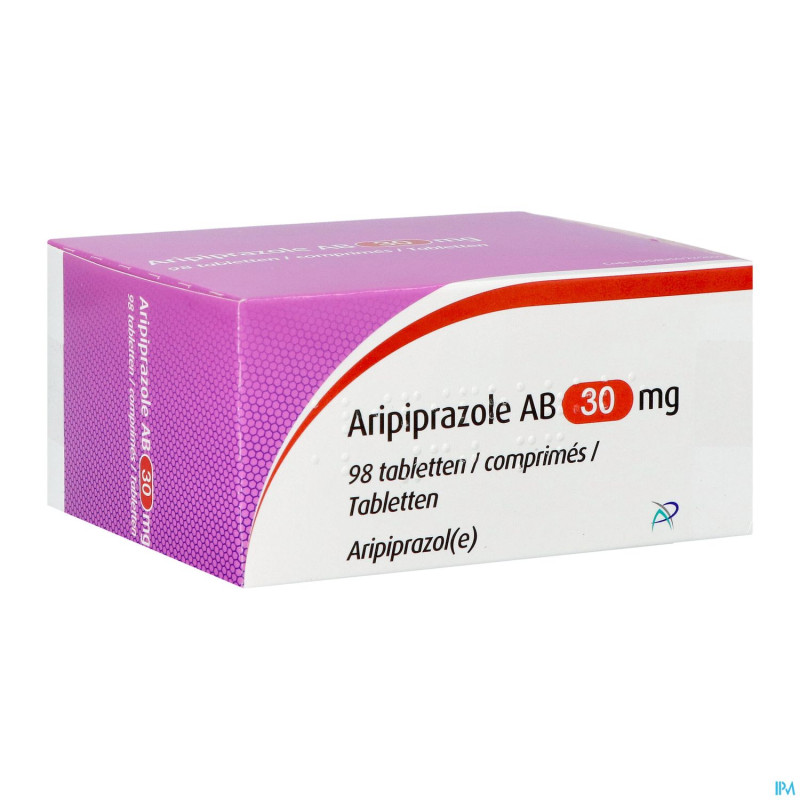 Aripiprazole ab 30mg comp  98 x 30mg