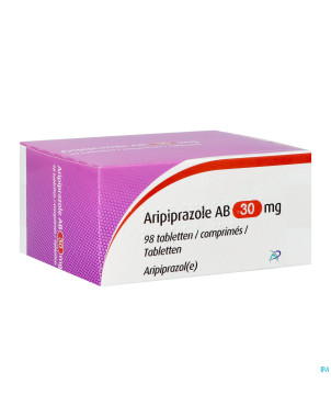 Aripiprazole ab 30mg comp  98 x 30mg