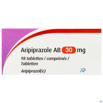 Aripiprazole ab 30mg comp  98 x 30mg