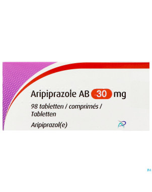 Aripiprazole ab 30mg comp  98 x 30mg