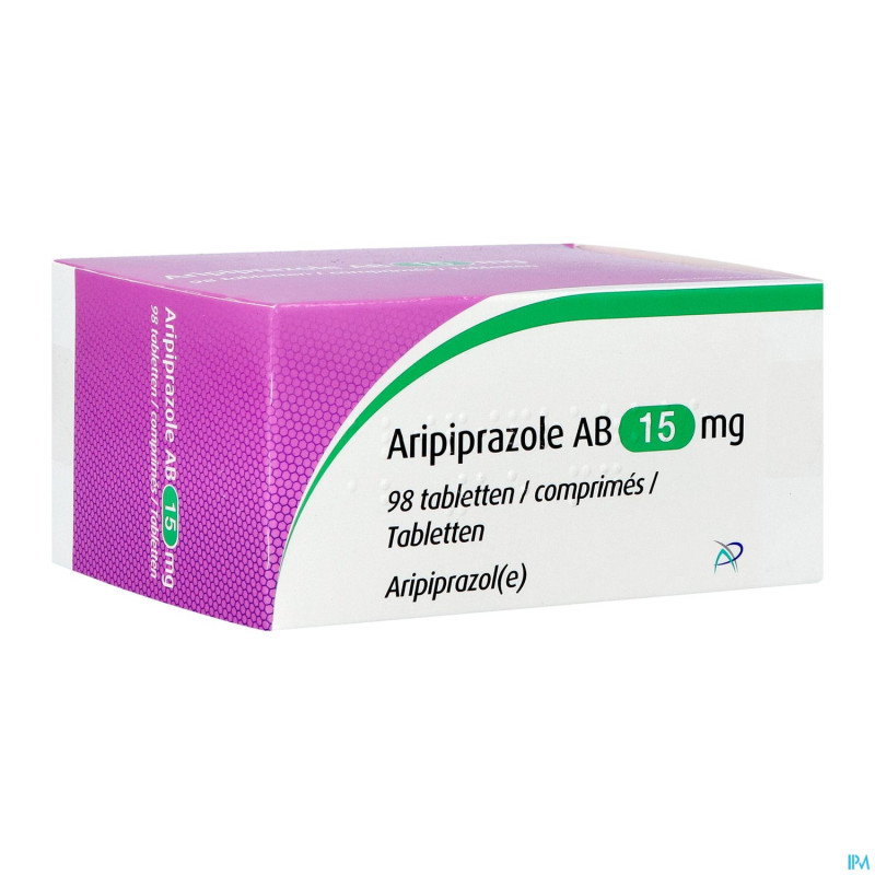 Aripiprazole ab 15mg comp  98 x 15mg