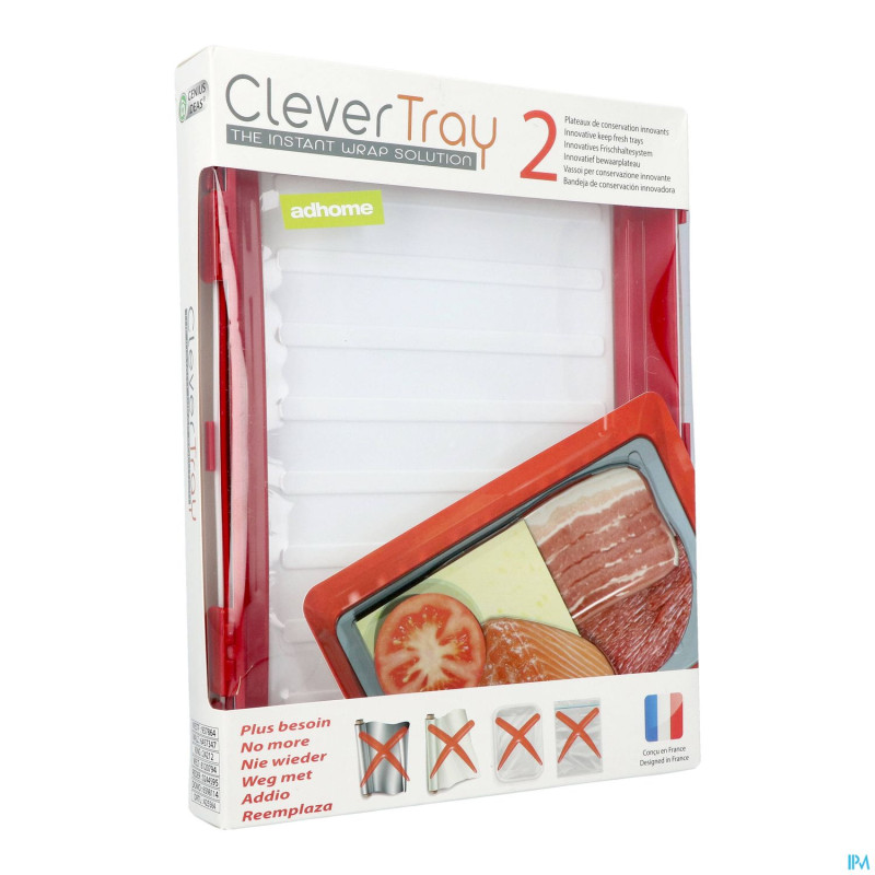 Systeme garder alim. frais clevertray 30x23x3cm 2