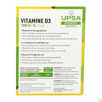 Upsa vitamine d3 comp 30
