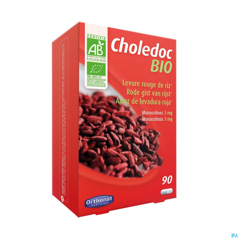 Choledoc bio 3mg monacolines    caps 90 orthonat