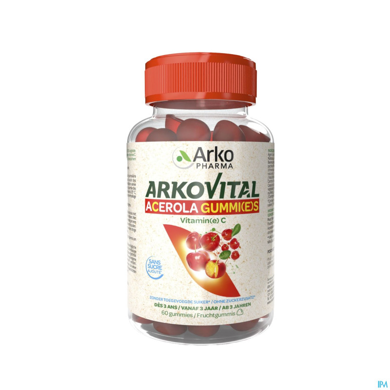 Arkovital acerola gummies bio 60