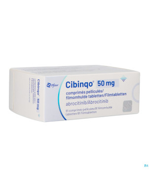 Cibinqo  50mg comp pell  91 x  50mg