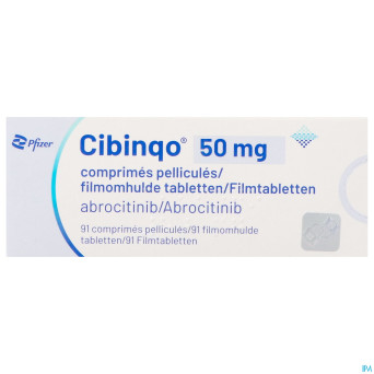 Cibinqo  50mg comp pell  91 x  50mg