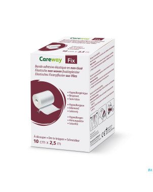 Careway fix adhesif n/tisse    10cm x  2,5m