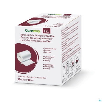 Careway fix adhesif n/tisse    10cm x 10,0m