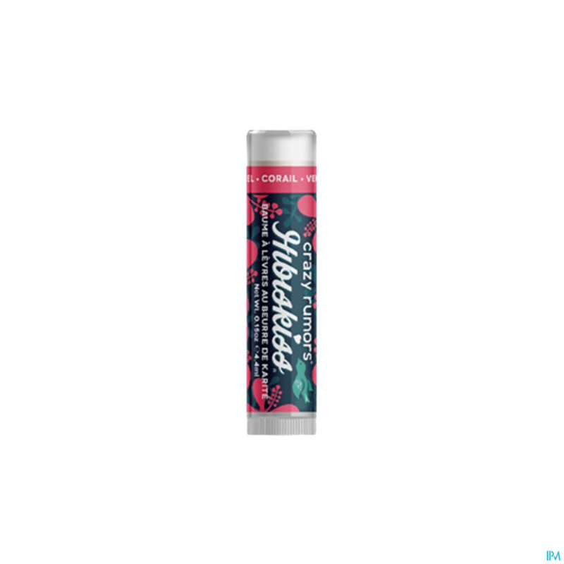 Crazy rumors baume levres hibiskiss corail    4,4g