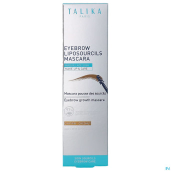 Talika liposourcils mascara chatain 5ml