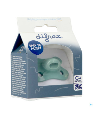 Difrax sucette natural newborn uni sage