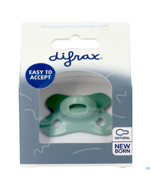 Difrax sucette natural newborn uni sage
