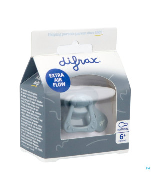 Difrax sucette natural 6m+ uni stone