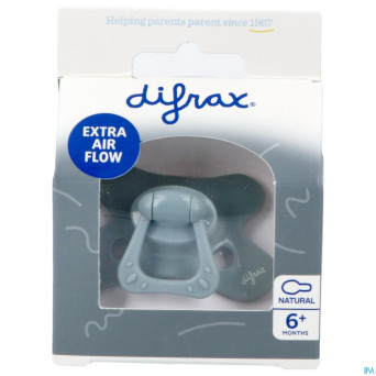 Difrax sucette natural 6m+ uni stone