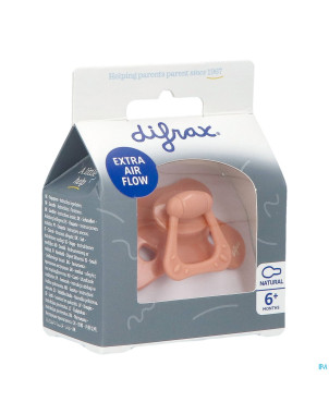 Difrax sucette natural 6m+ uni peachy