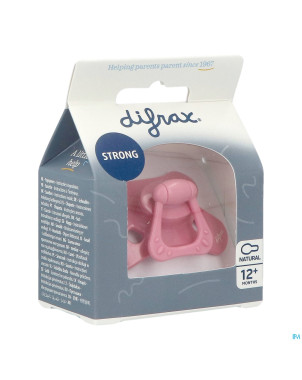 Difrax sucette natural 12m+ uni raspberry