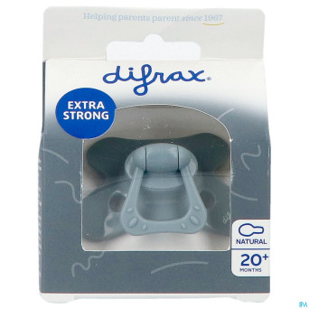 Difrax sucette natural 20m+ uni stone